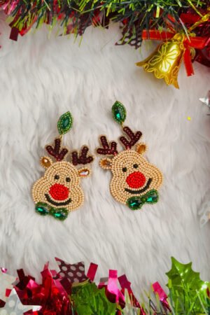 Christmas Reindeer Earring