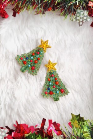 Christmas Tree Earring