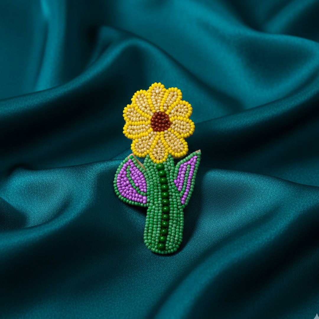 Flower Plant Hair Clip - Image 5