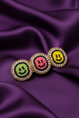 Smiley Hair Clip
