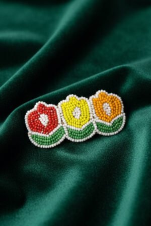 Tulip Flower Design Hair Clip