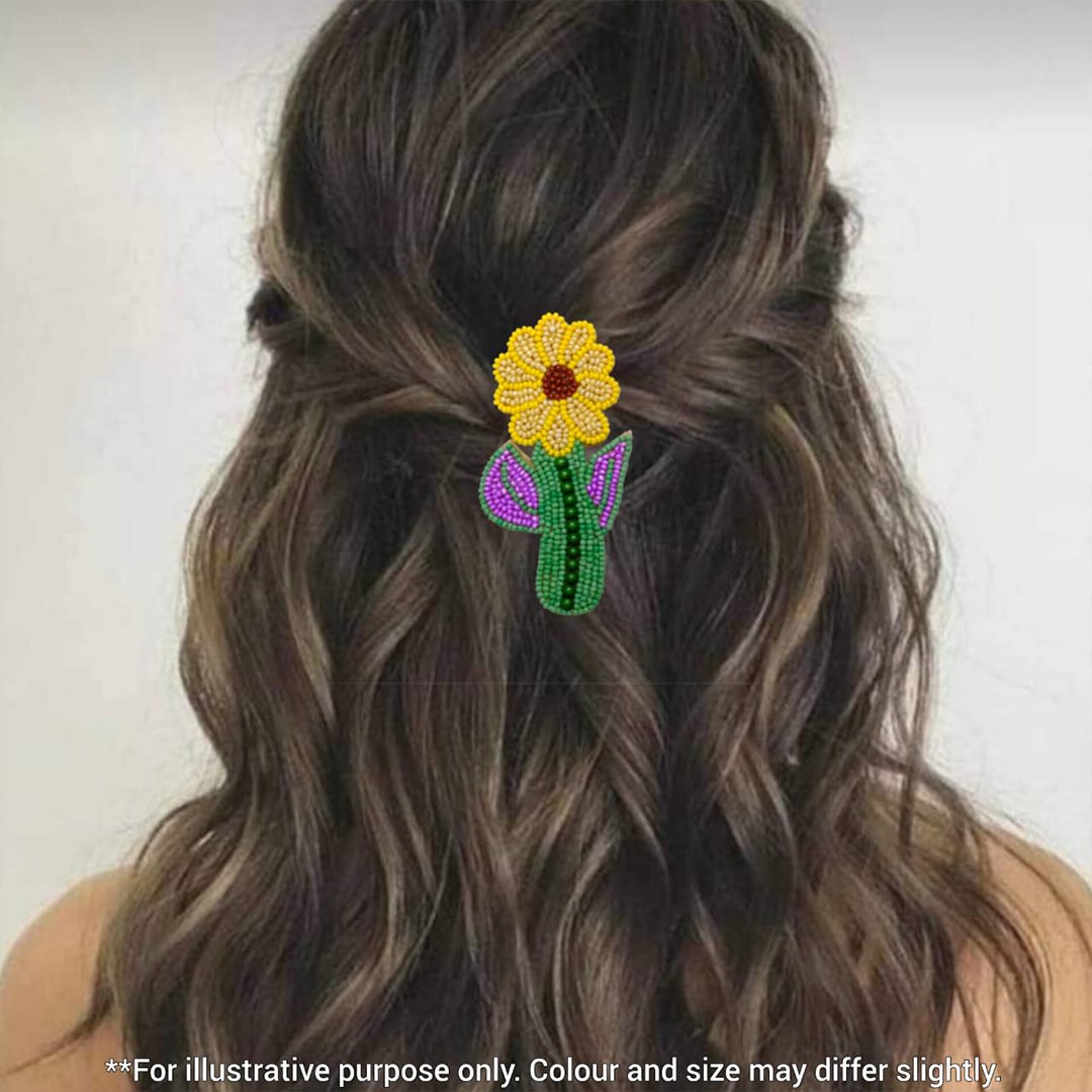 Flower Plant Hair Clip - Image 7