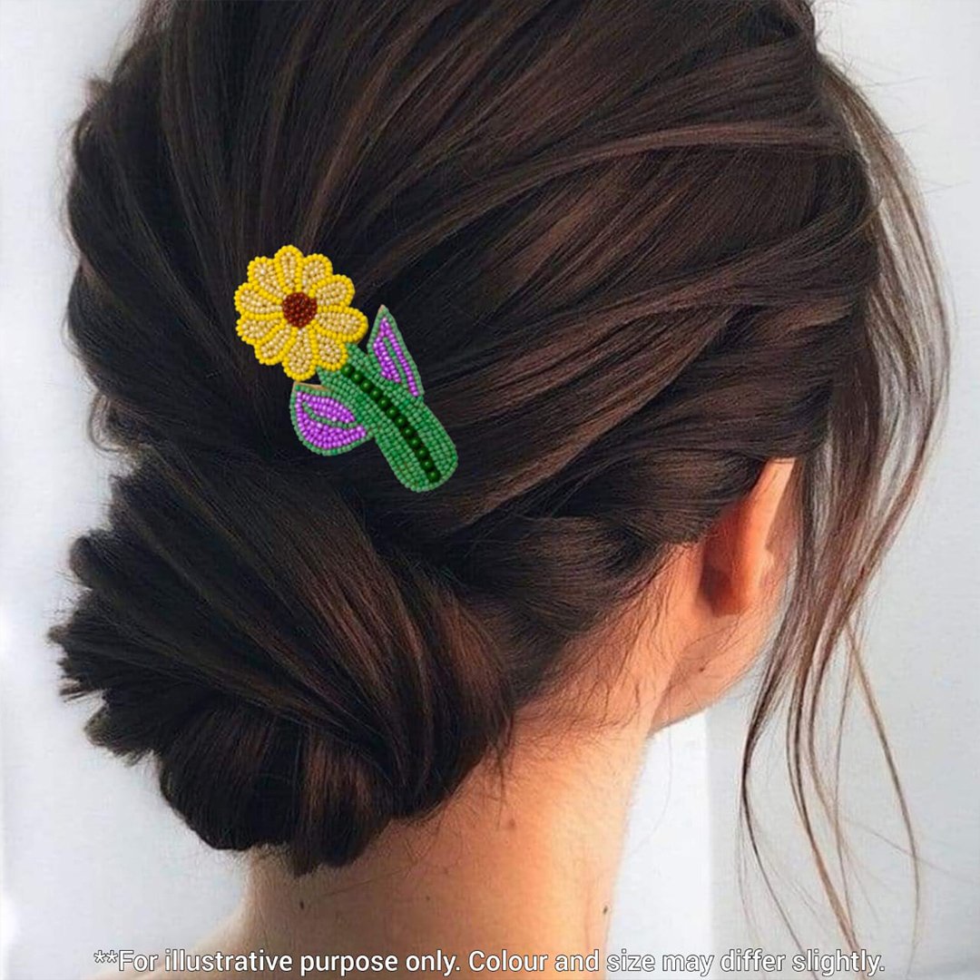 Flower Plant Hair Clip - Image 8