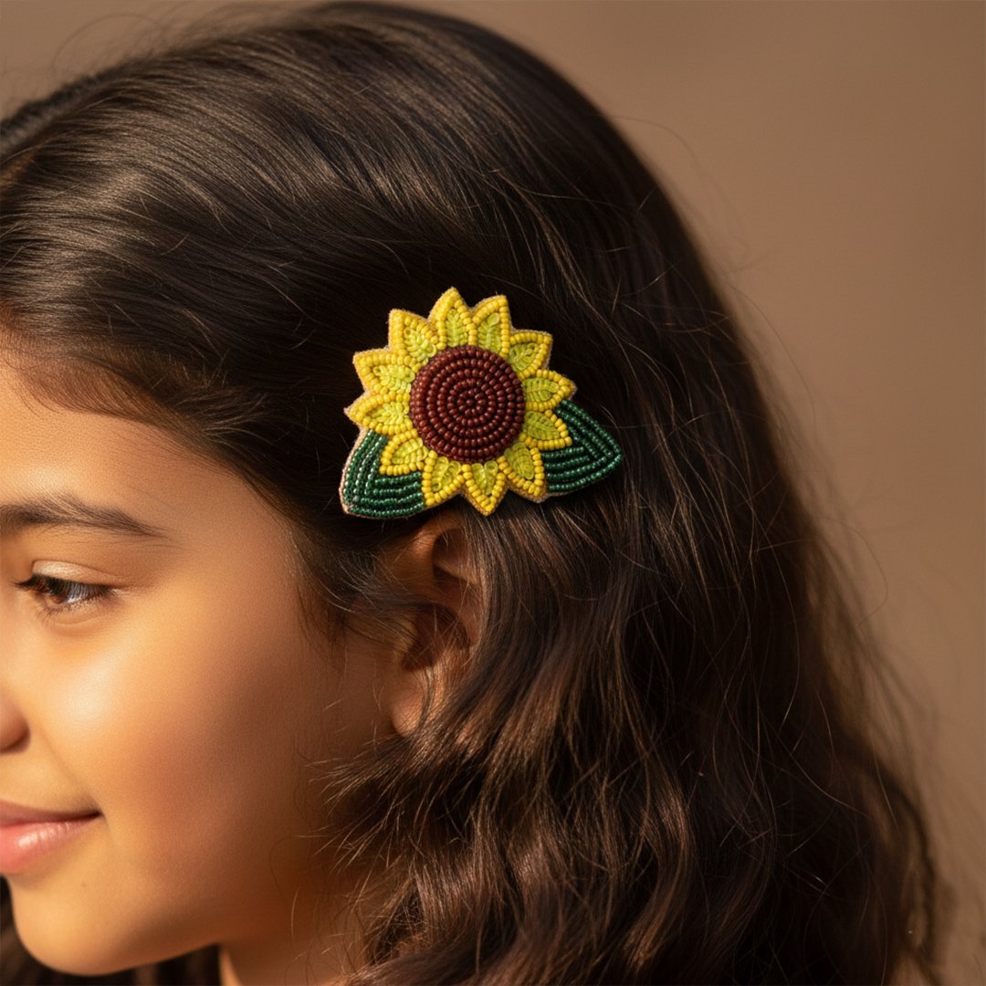 Sunflower Hair Clip - Image 3