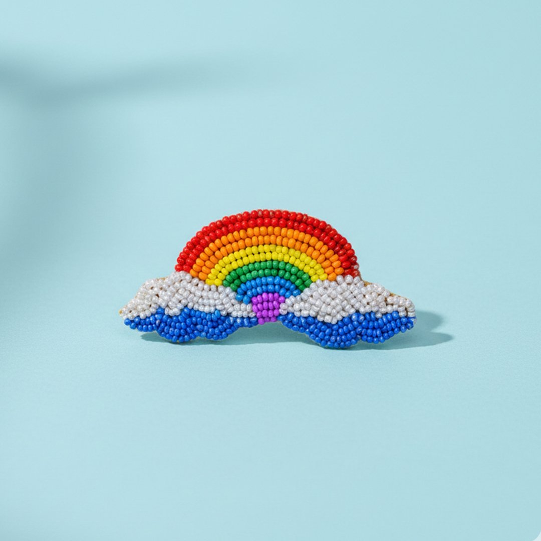 Rainbow Hair Clip